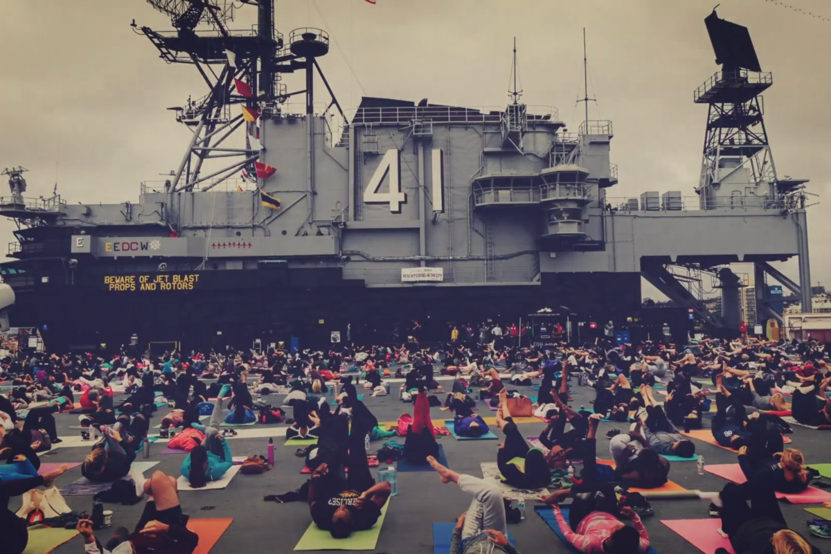 Yoga On The Midway